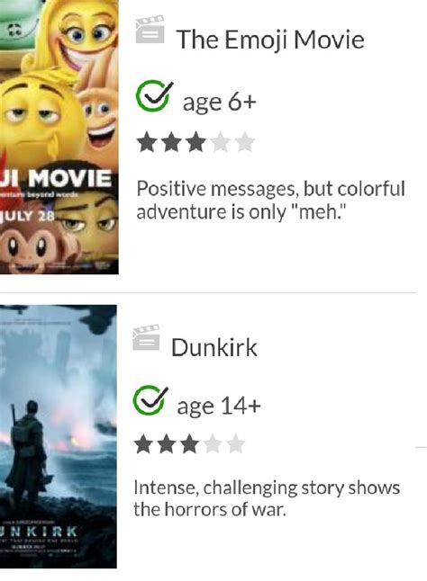 emoji movie common sense media